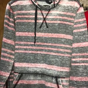 Large black and red sweater